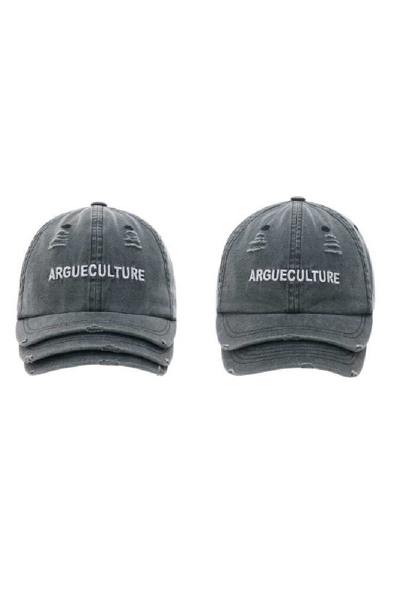 Washed Layered Brim Sun Hat