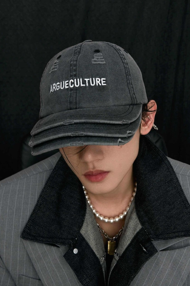 Washed Layered Brim Sun Hat