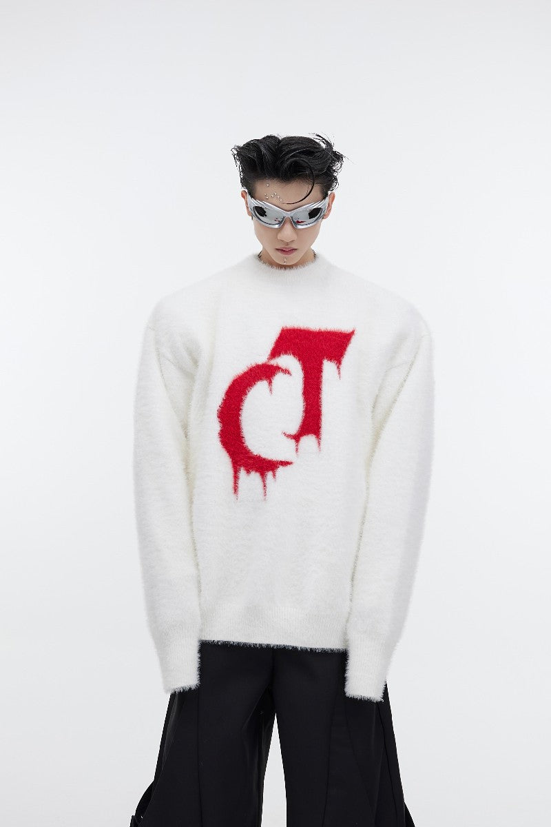 Mohair-Logo-Pullover
