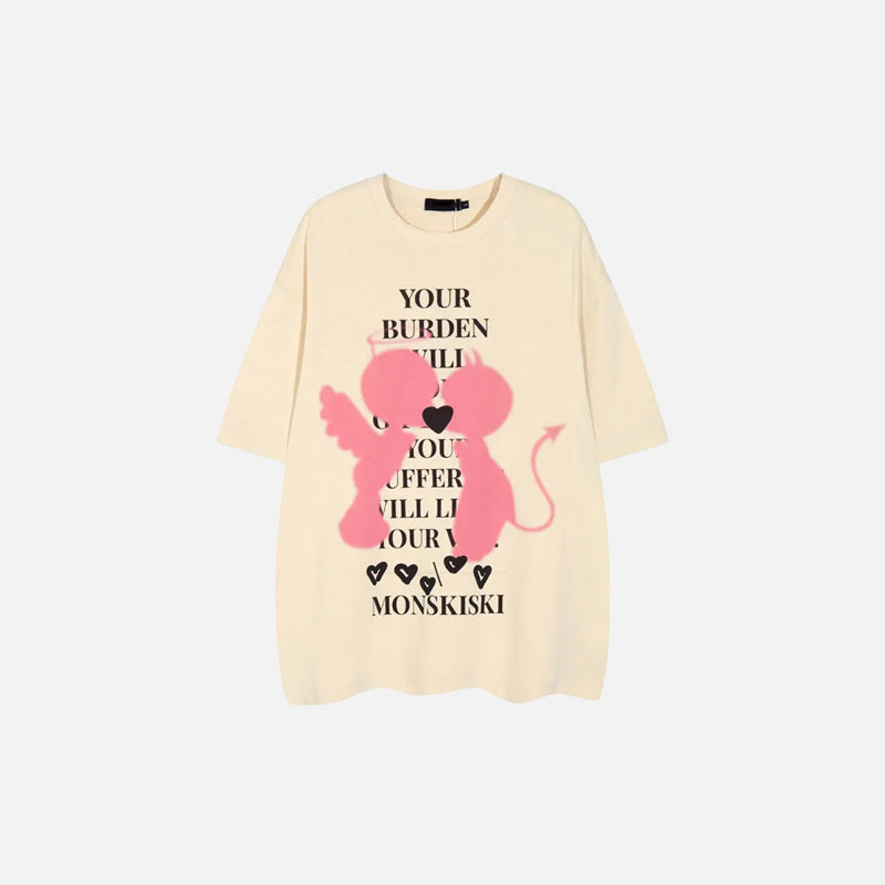 Devil & Angel Loose T-Shirt