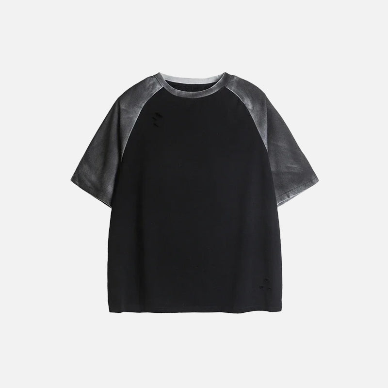 Vintage T-Shirt mit aufgenähten Schultern
