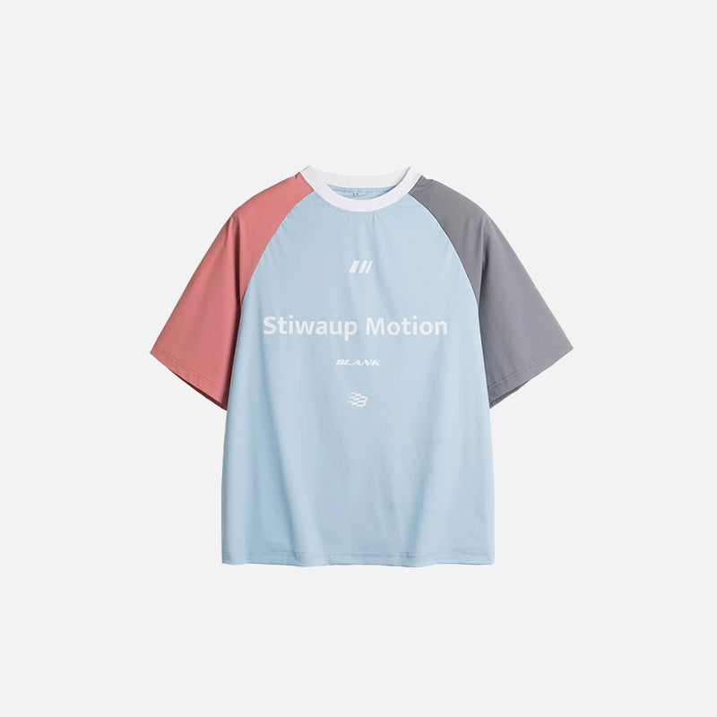 Vintage Patchwork Eiscreme T-Shirt