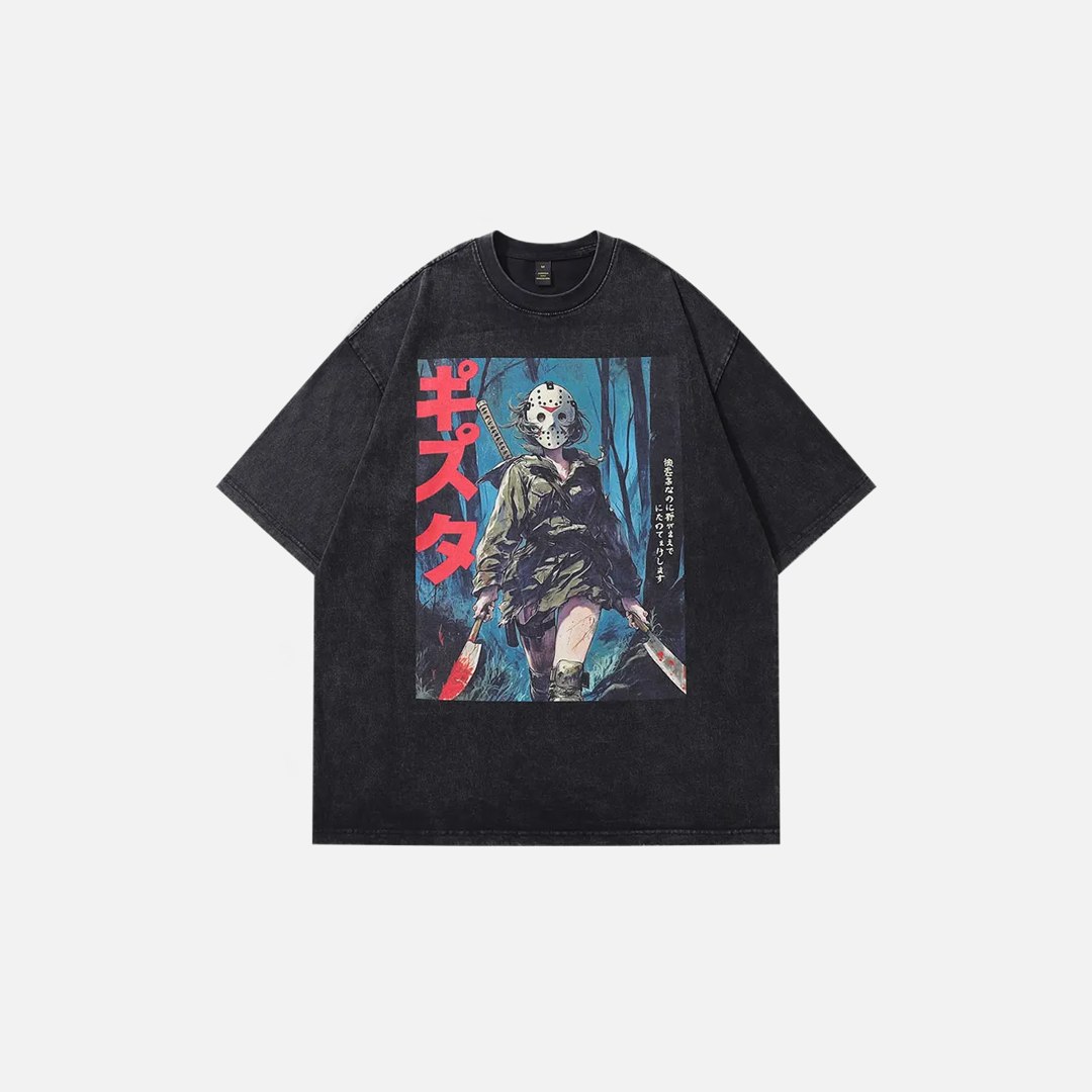 T-shirt vintage japonais style anime fille