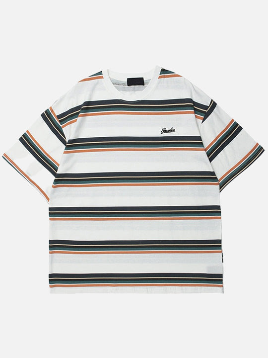 T-shirt rayé insensé