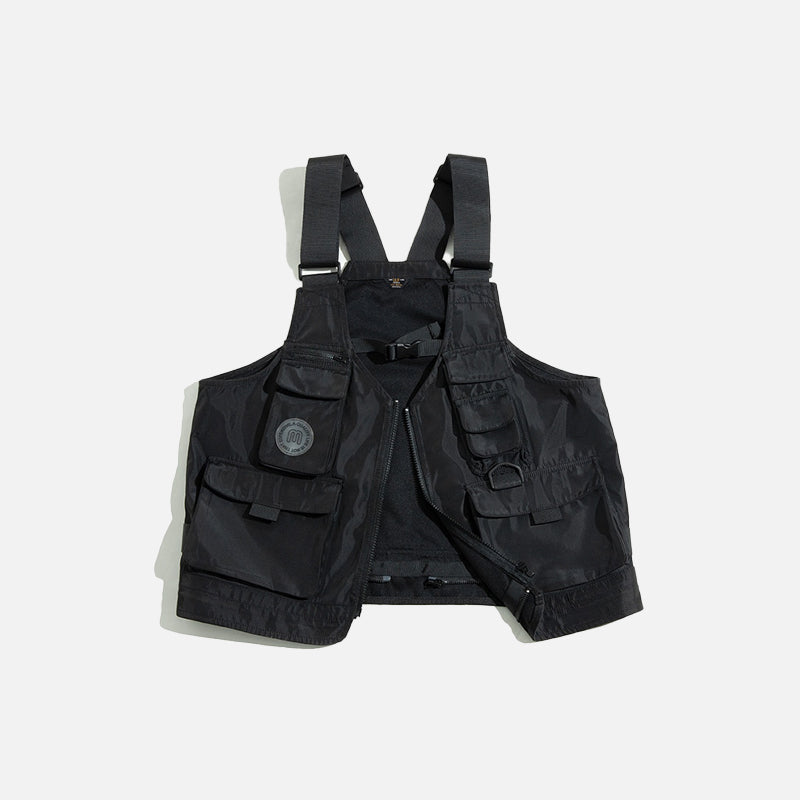 Gilet tactique multipoches et sac
