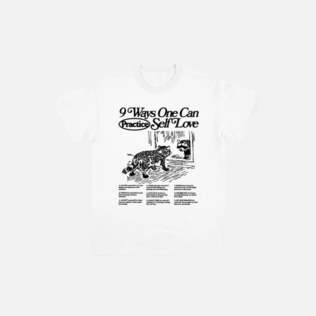 9 Wege, Selbstliebe zu praktizieren – T-Shirt