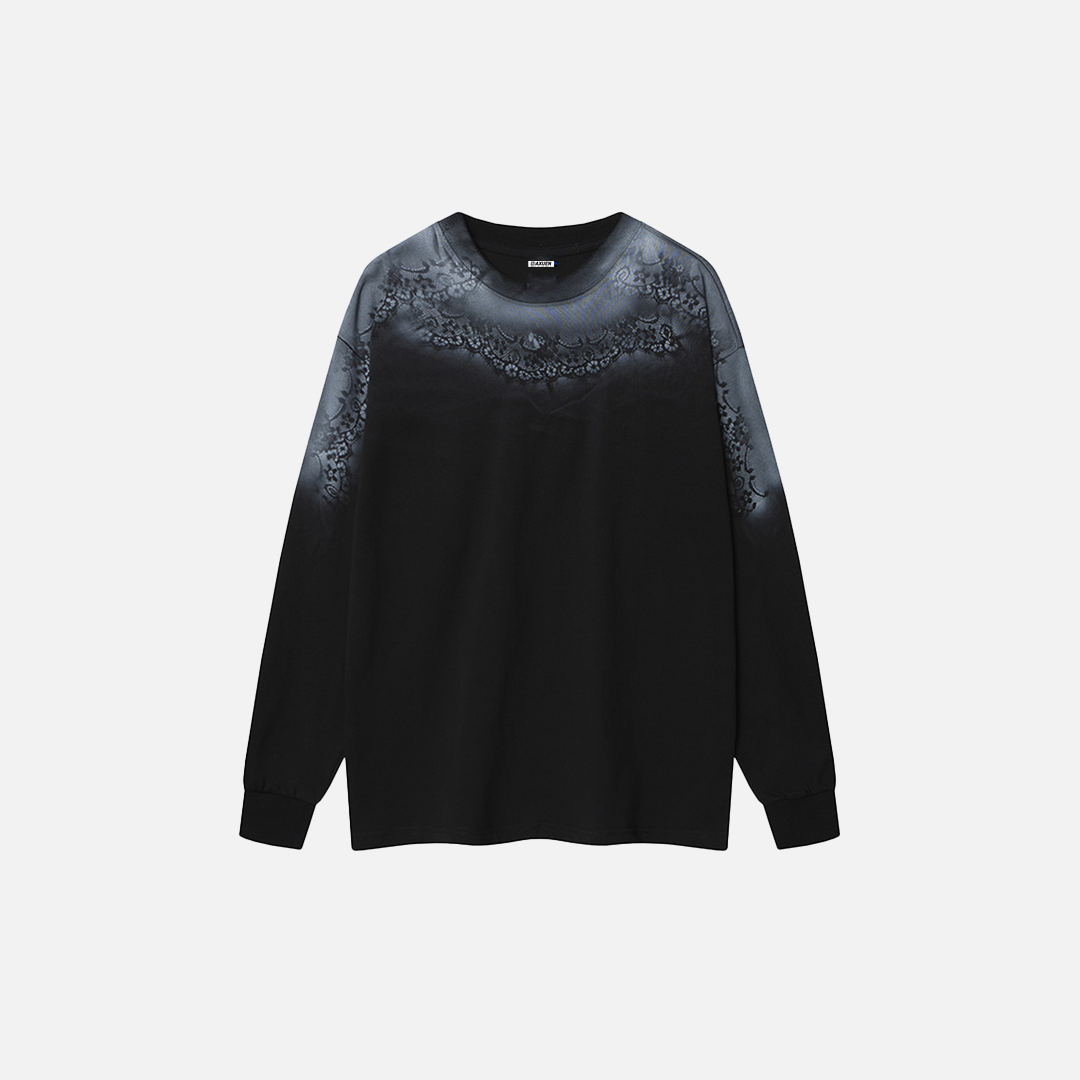 Lässiger Streetwear-Stil: Stylisches Langarm-T-Shirt mit Print