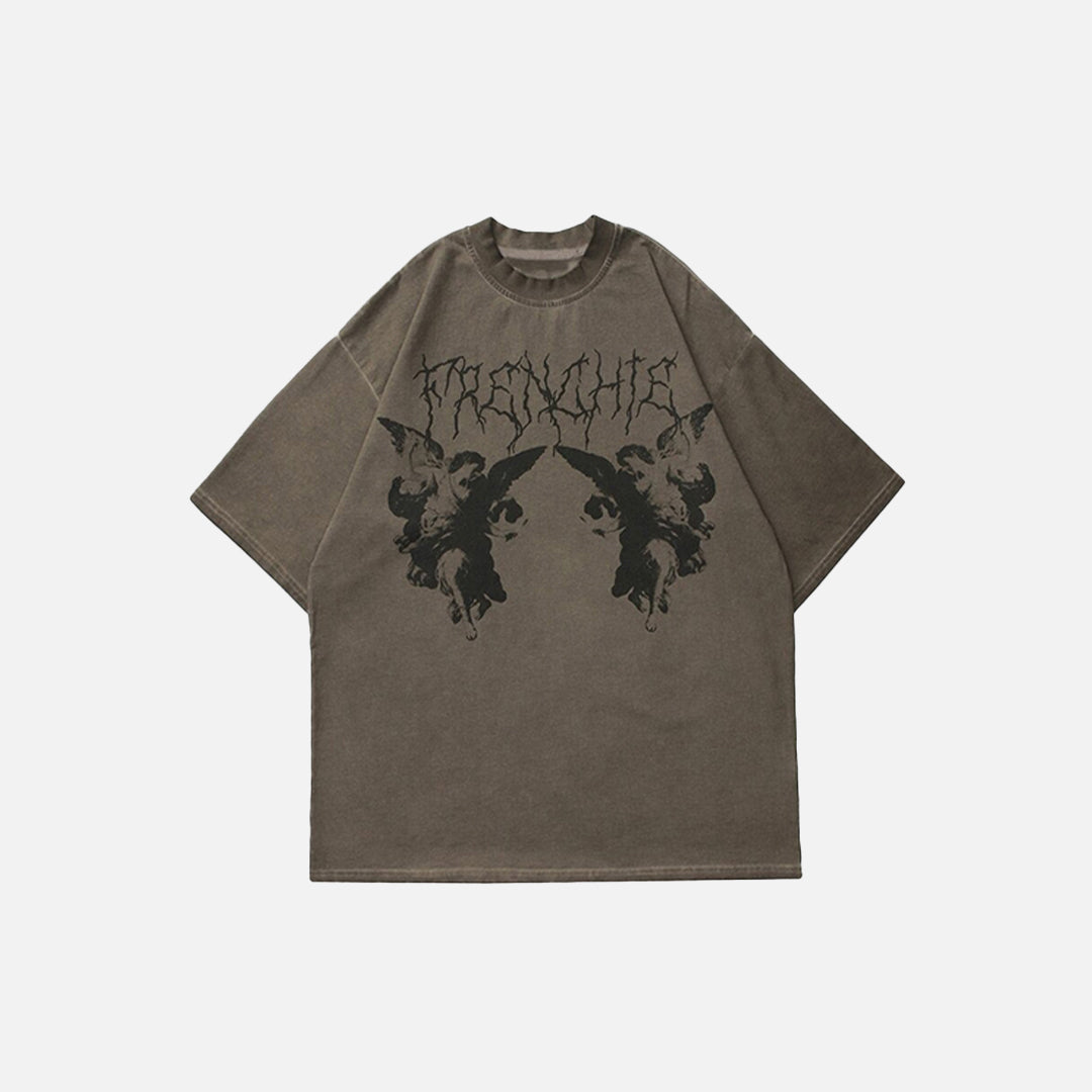 Suffocation Dark Angels Oversized T-shirt
