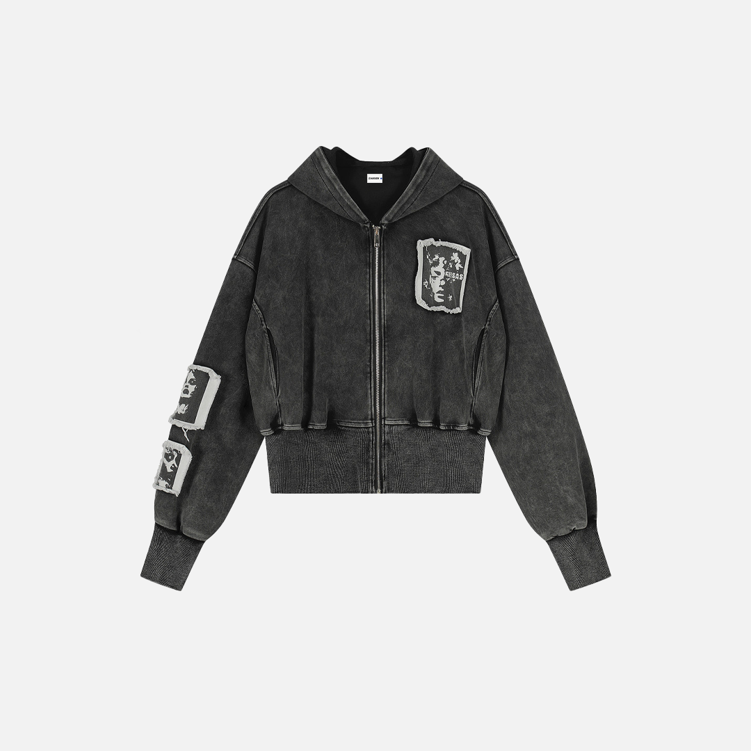 Y2K Gothic Vintage Punk Kapuzenpullover