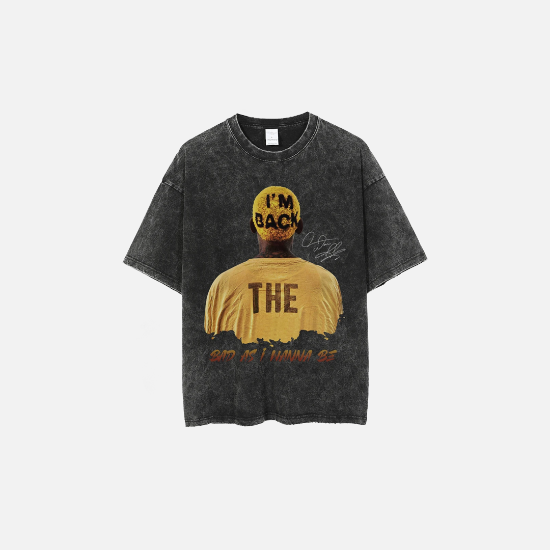 Retro Hip Hop Dennis Rodman T-Shirt