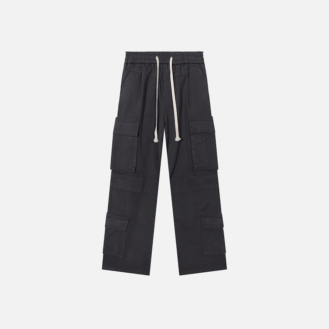 Streetwear Denim Cargo-Hosen
