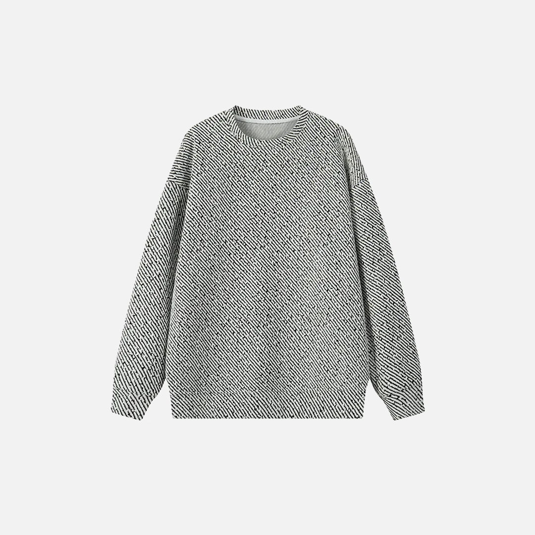 Klassisches, einfarbiges, locker sitzendes Sweatshirt für den Frühling