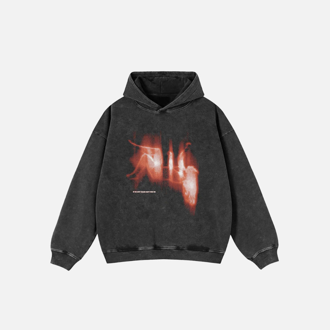 Sweat à capuche Y2K Blaze Streak