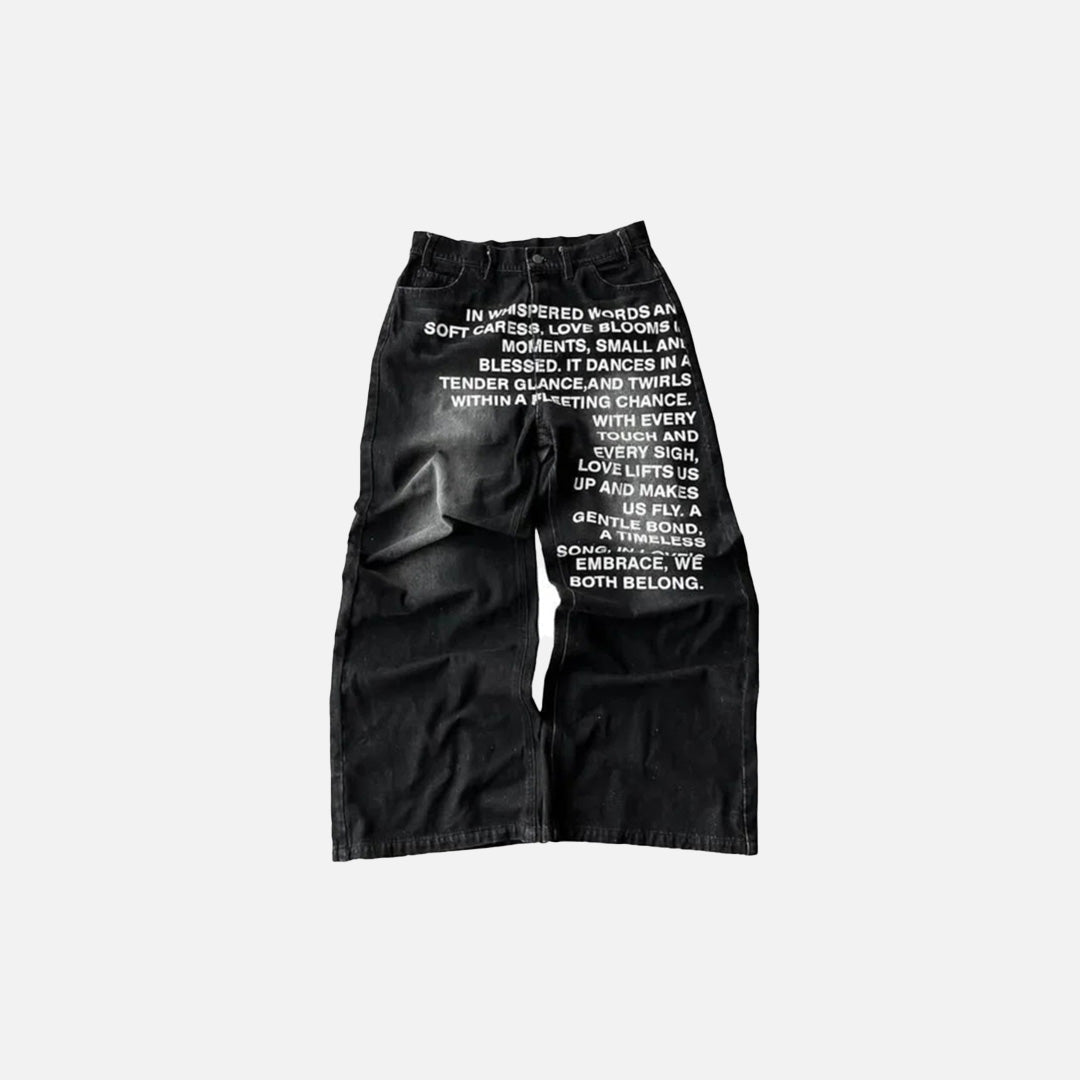 Whispered Denim Streetwear Jeans