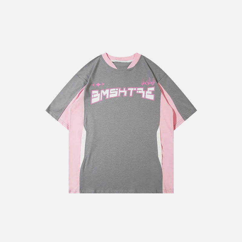 Sport-T-Shirt mit Farbblockierung