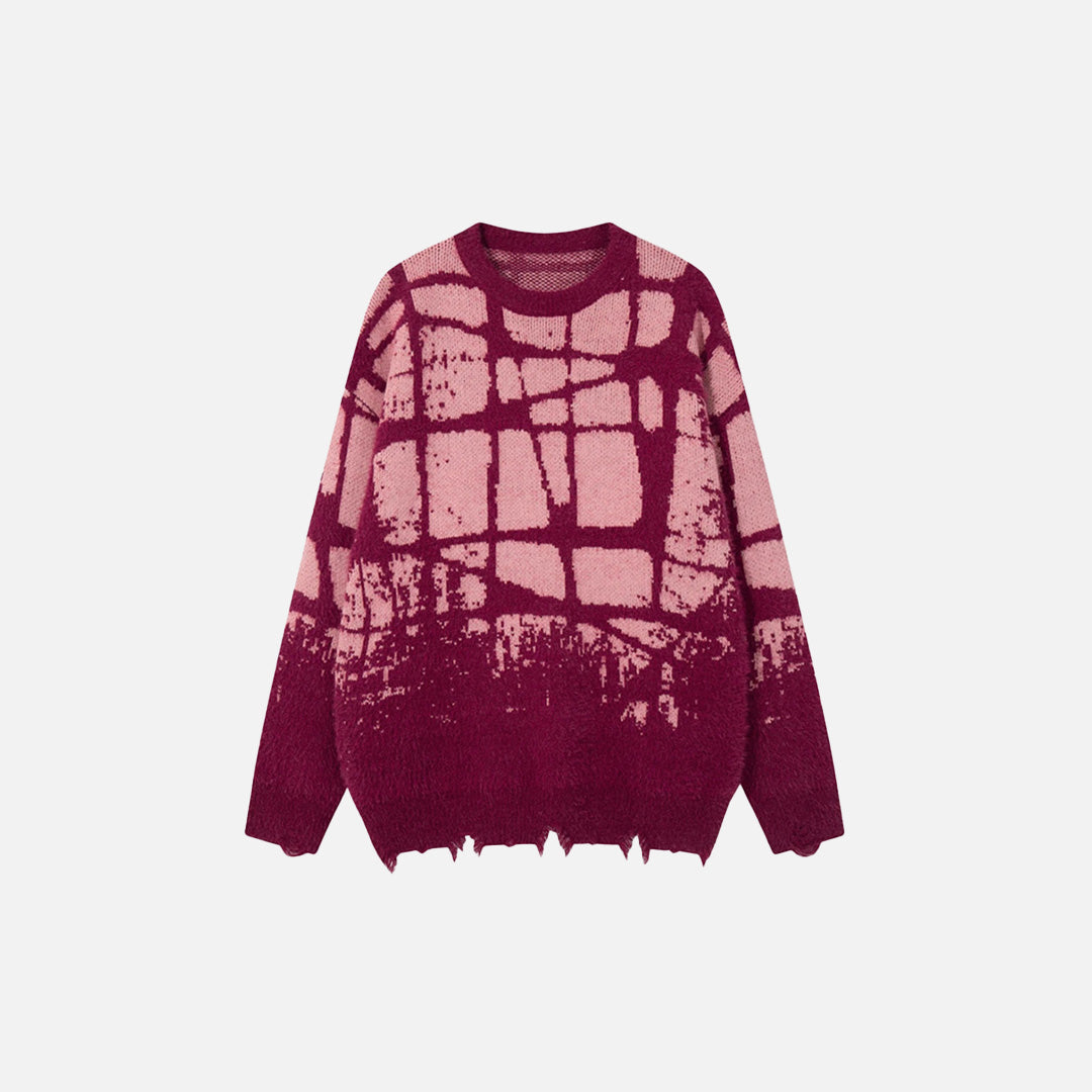 Pullover mit urbanen Ruinen
