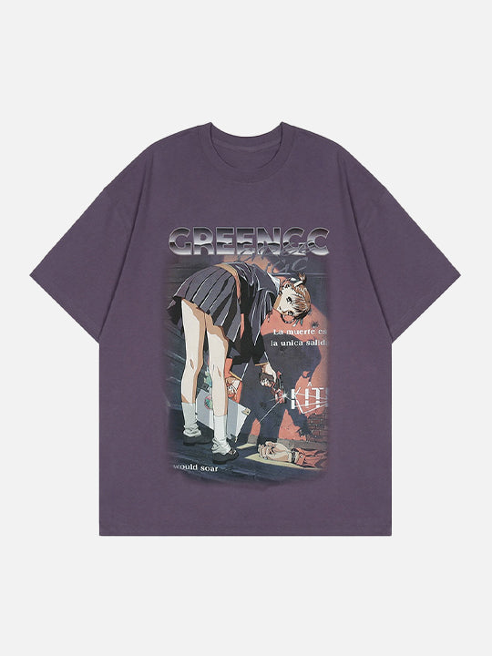 T-shirt Anime Killer Girl
