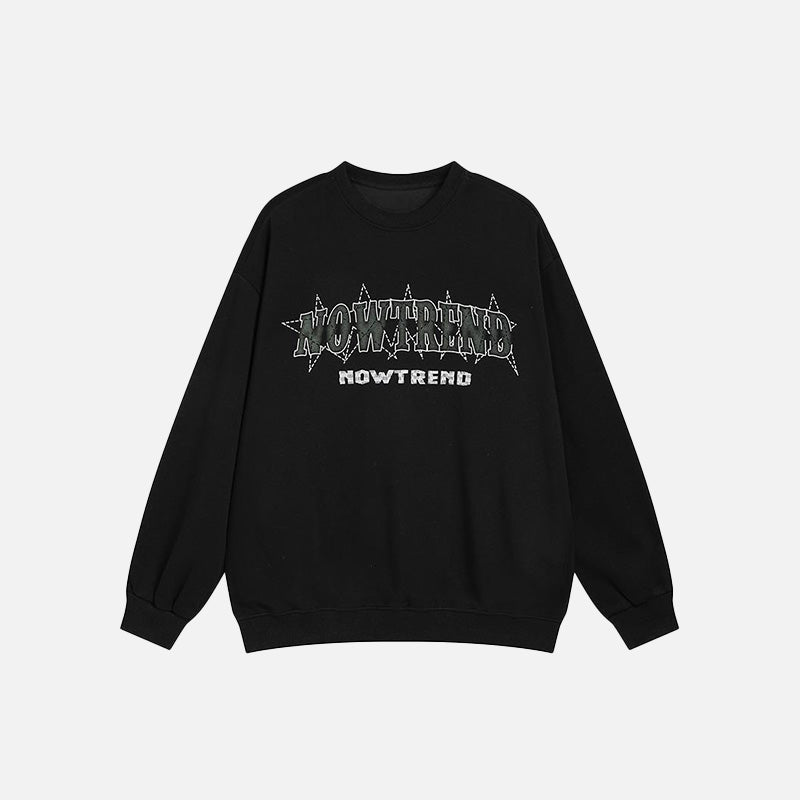 Sweatshirt mit neuem Trendprint
