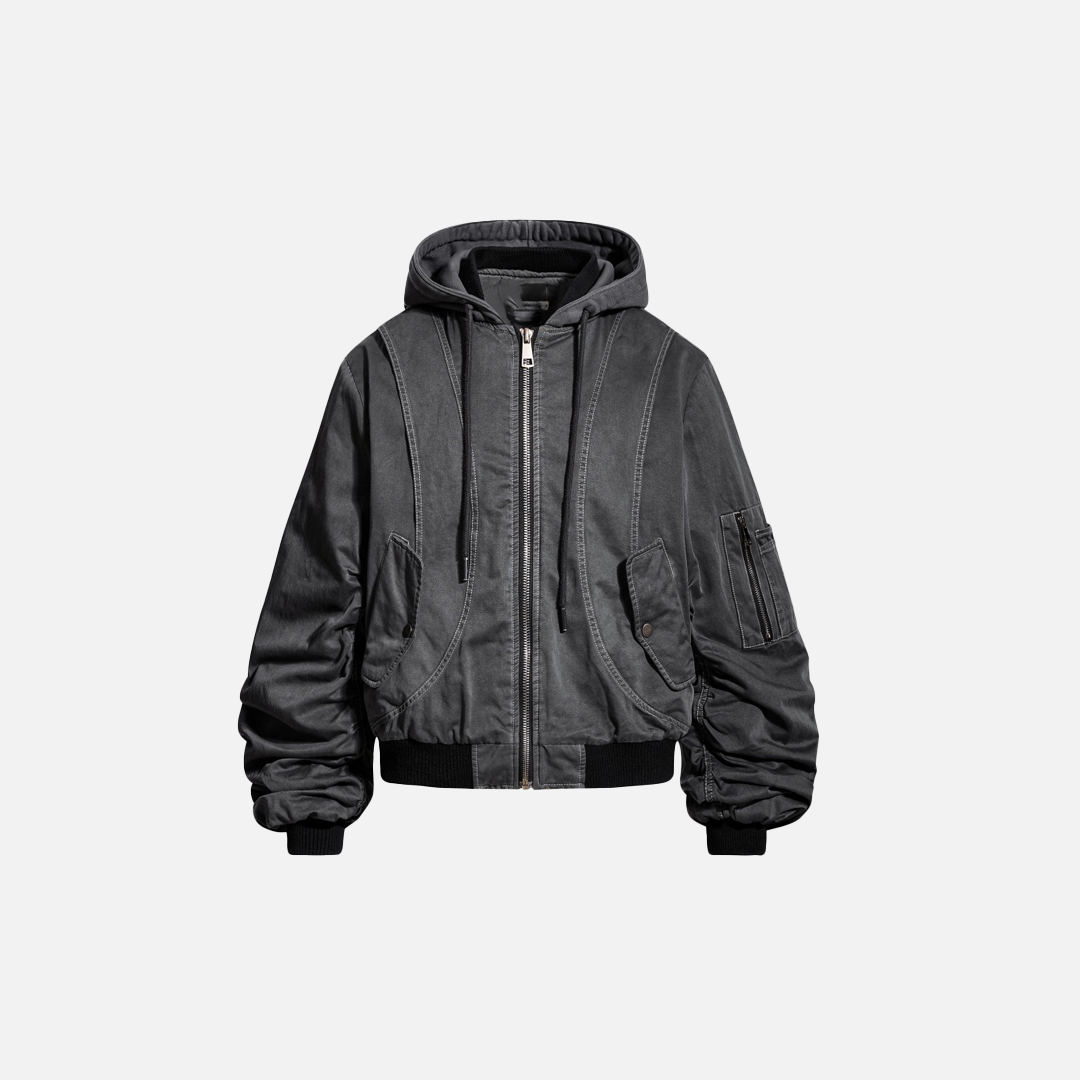 Veste matelassée à capuche style streetwear Heavy Industry
