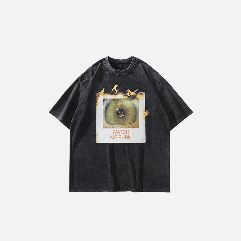 Watch Me Burn Vinyl T-shirt