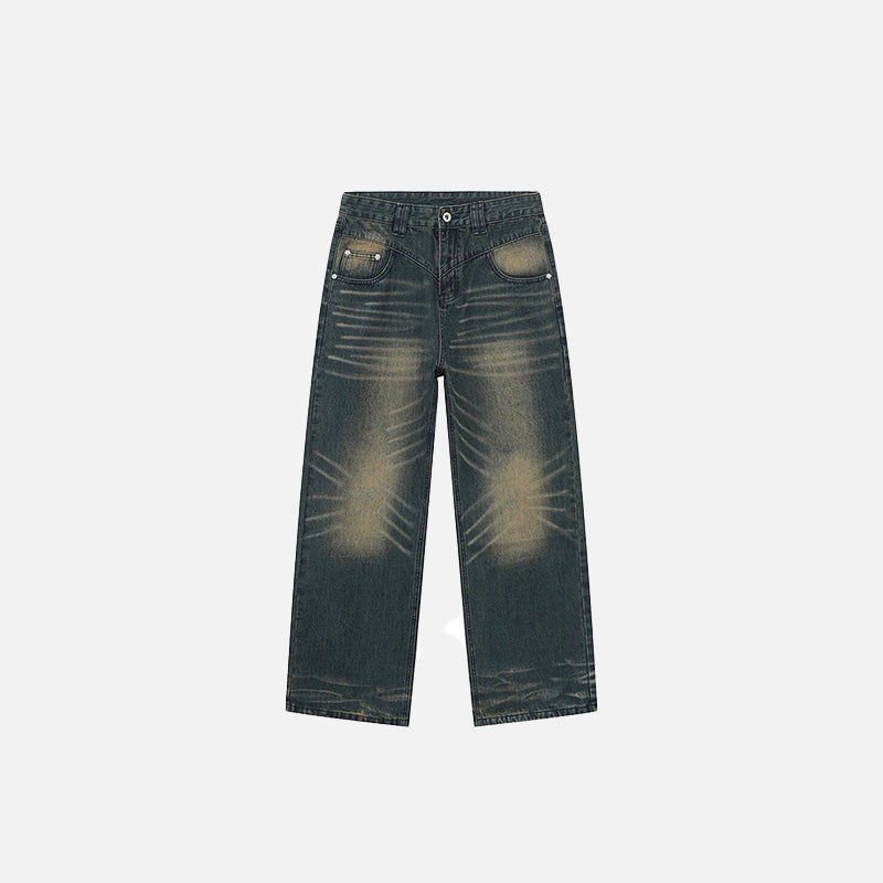 Lässige Vintage-Jeans im Baggy-Stil