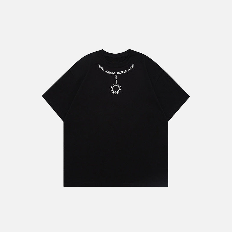Loose Chain bedrucktes T-Shirt