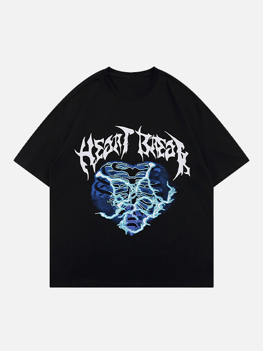 T-Shirt „Elektrisiertes Herz“