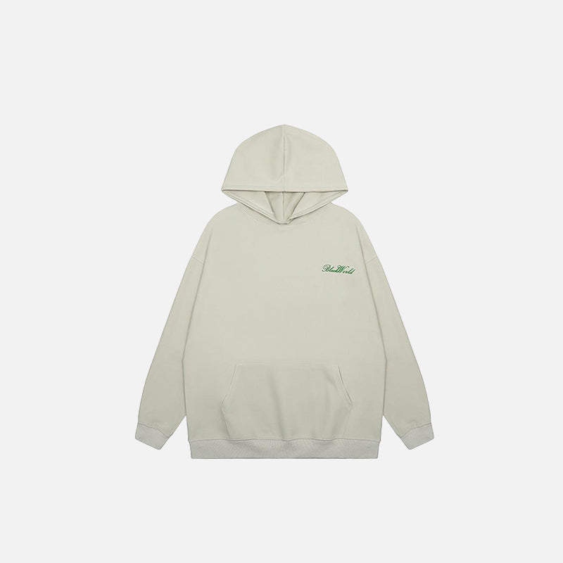 Sweat à capuche uni