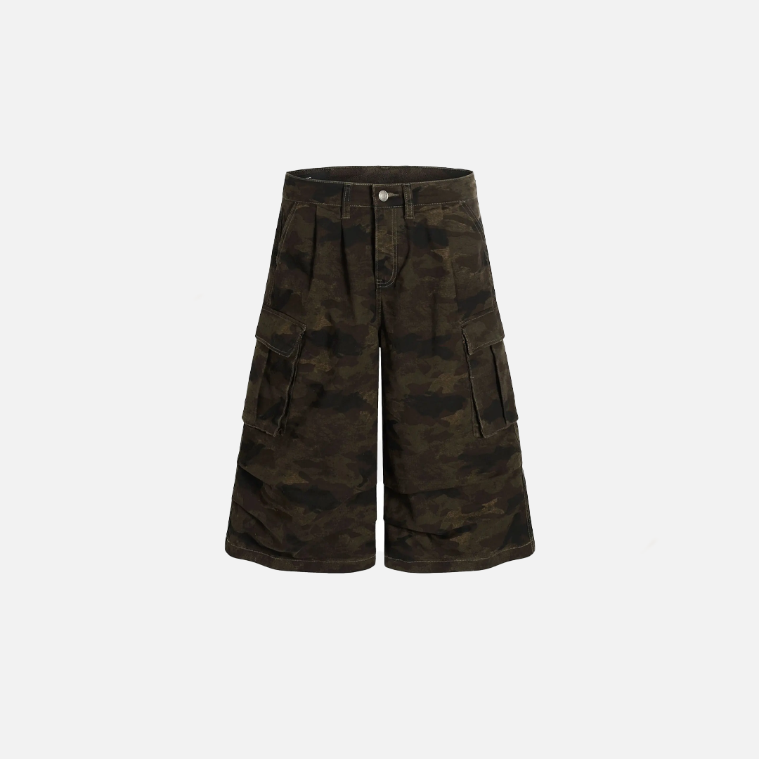 Amerikanische Freizeit-Camouflage-Shorts
