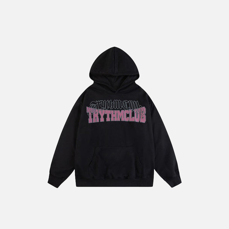 Hoodie mit Rosen-Grafikprint