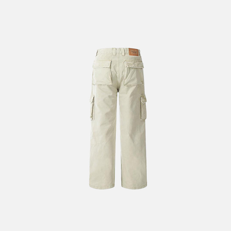 Gerade geschnittene, lockere Cargohose