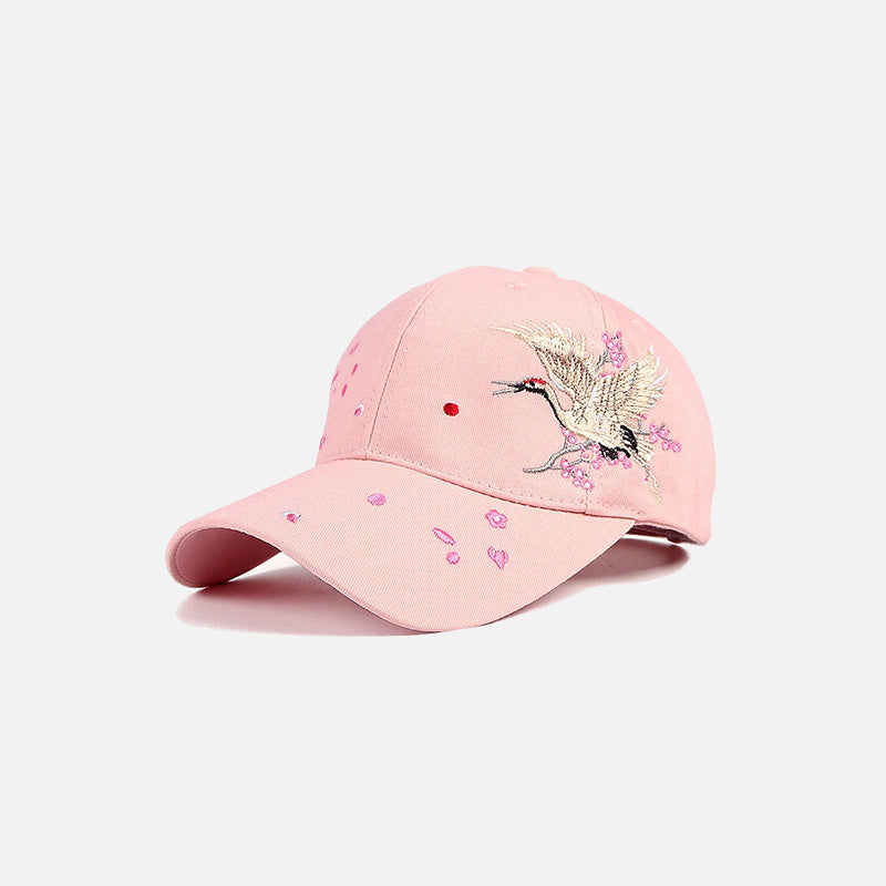 Chapeau de fleur de grue