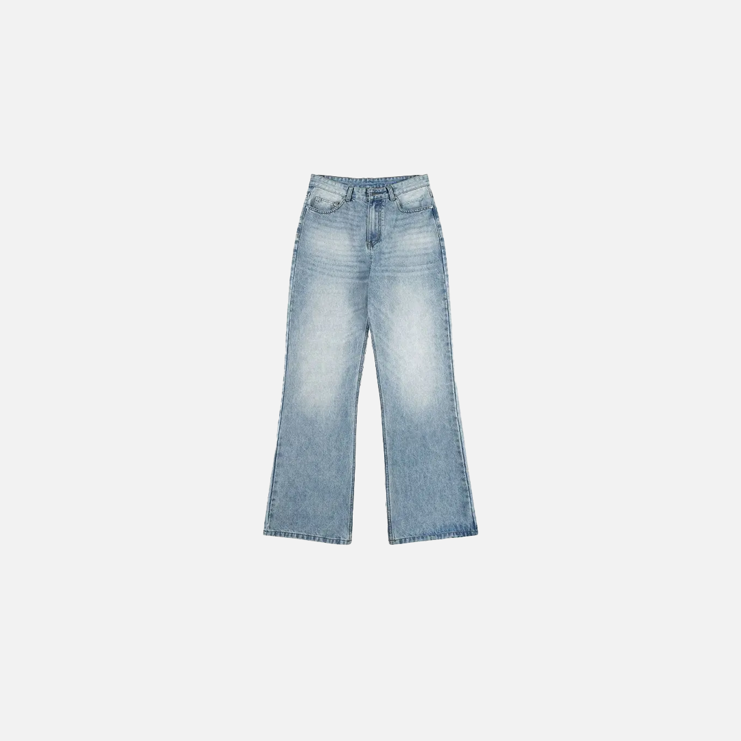 Comfort Slim Flared Light Blue Jeans