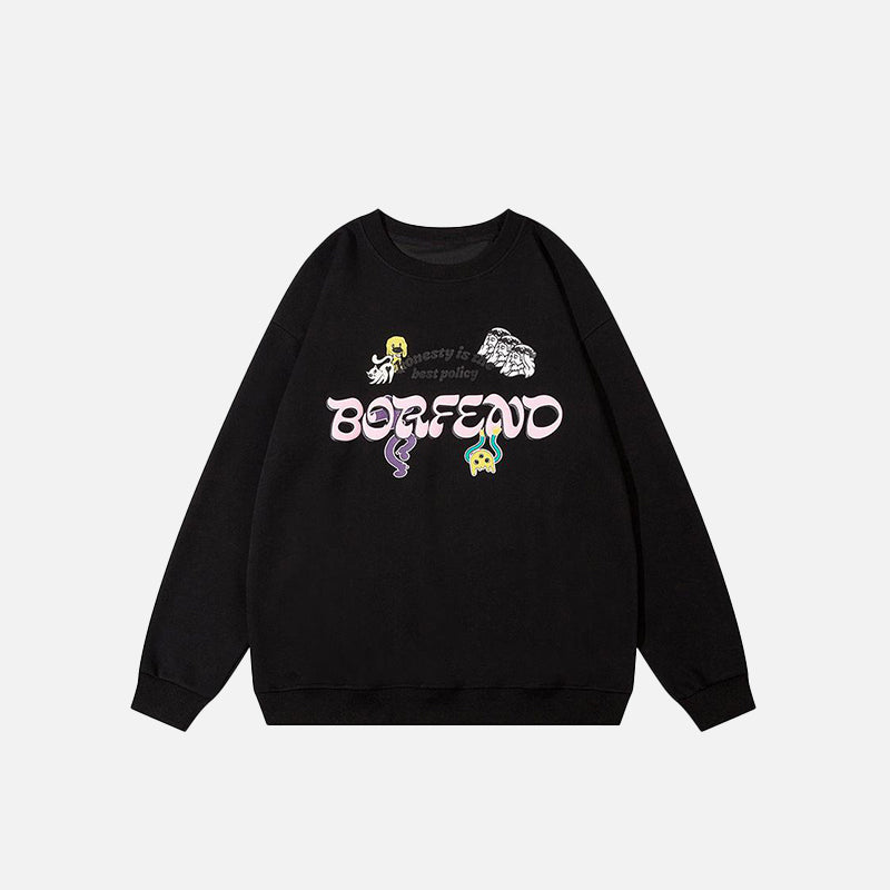 Sweat-shirt Honnêteté et Politique