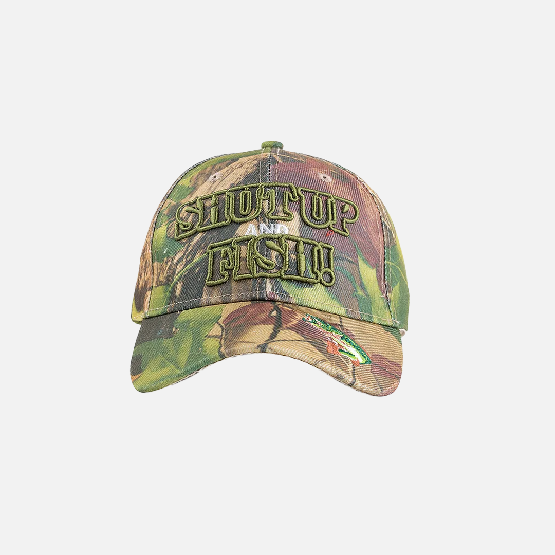Casquette de baseball tendance à broderie camouflage