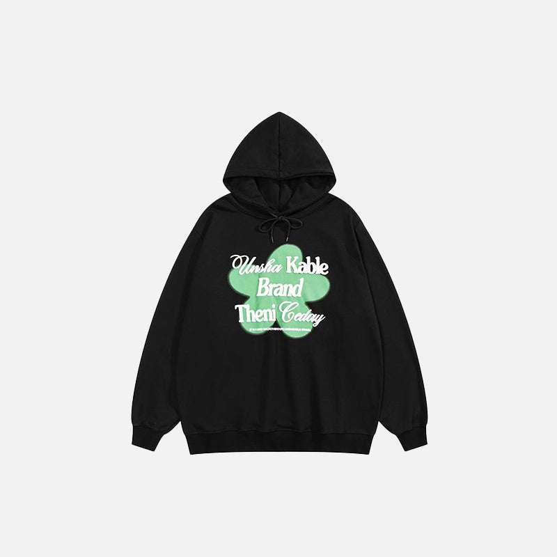 Sweat à capuche Fleur inébranlable