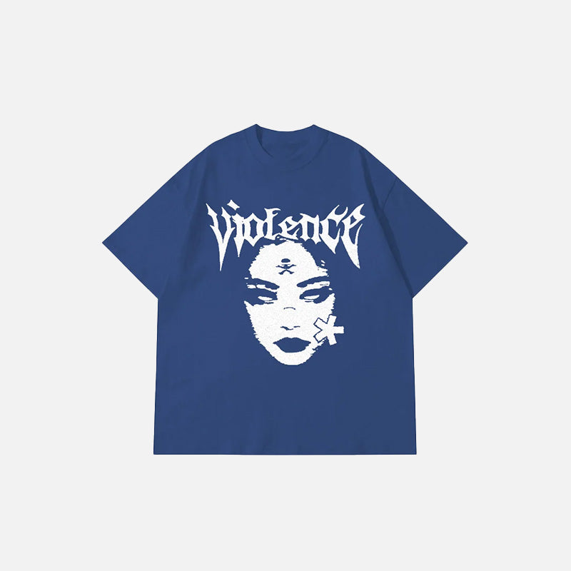 Vintage Gothic-T-Shirt für Damen