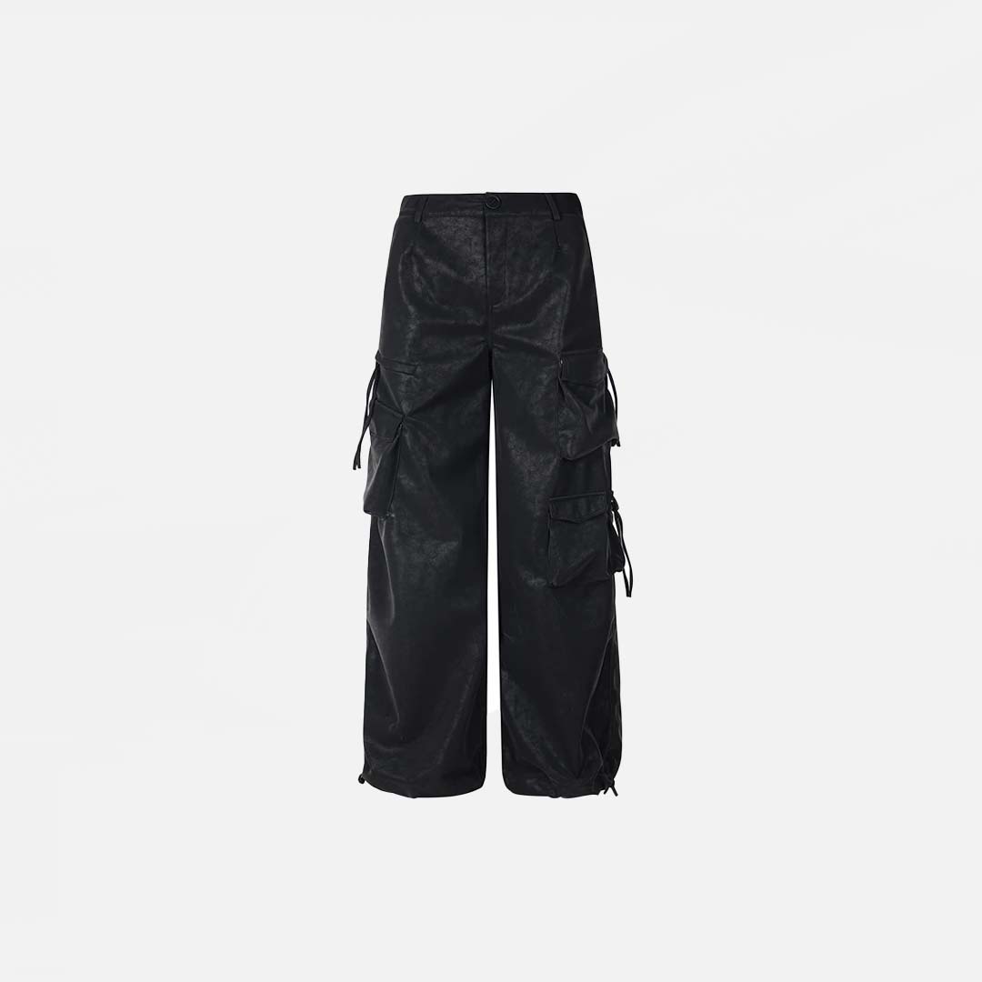 Baggy Loose Wide-Leg Cargo Pants