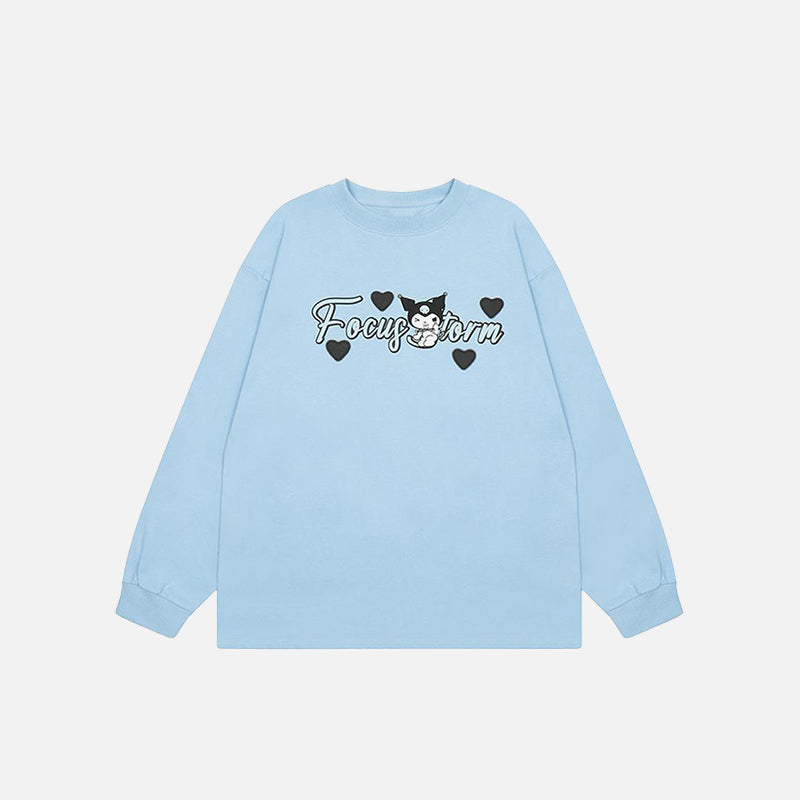 T-shirt à manches longues Love Hearts