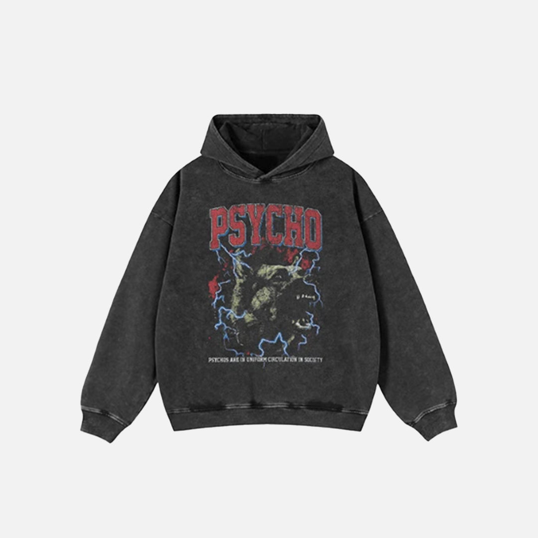 Y2K Psycho Beast Hoodie