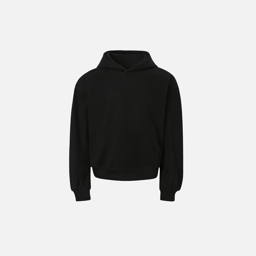 Y2K Cozy Minimalist Solid Oversized Hoodie