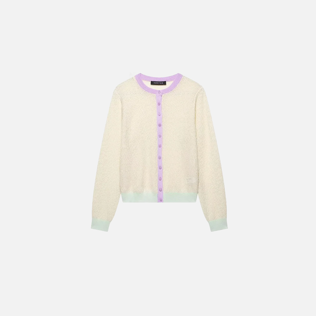 Elegante, langärmlige Strickjacke für Damen