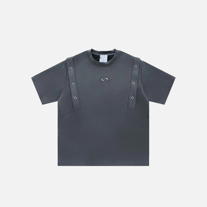 Vintage Metal Patchwork T-Shirt