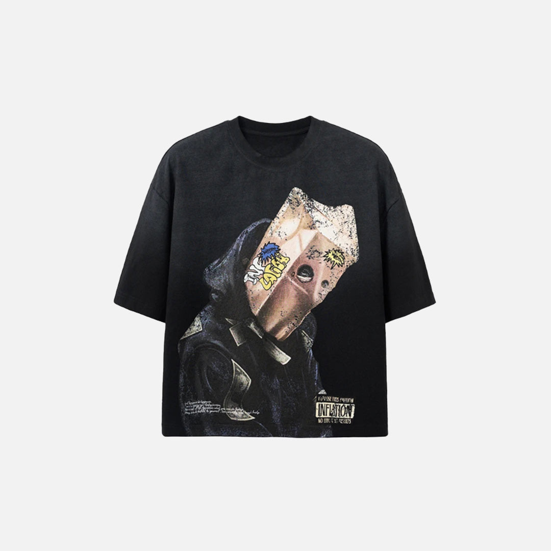 T-shirt à l'effigie de Bag-Head