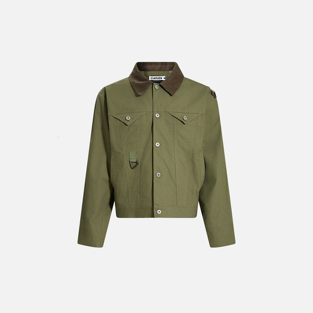 Autumn Mountain Outdoor Canvas Workwear Jacket