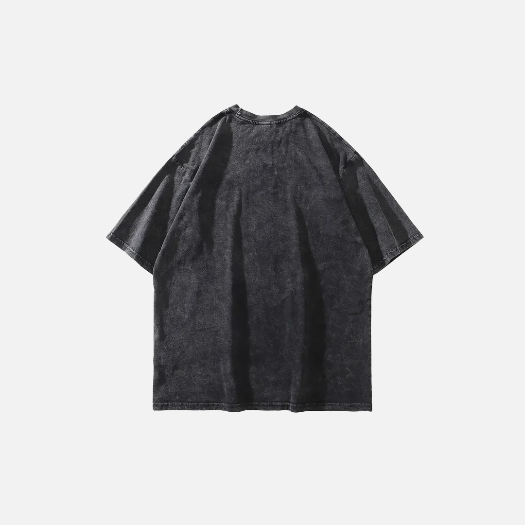 Bequemes Oversize-T-Shirt mit lustigem Nonnen-Grafikprint