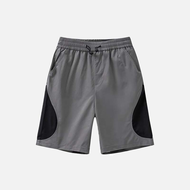 Coole Patchwork-Hip-Hop-Joggingshorts