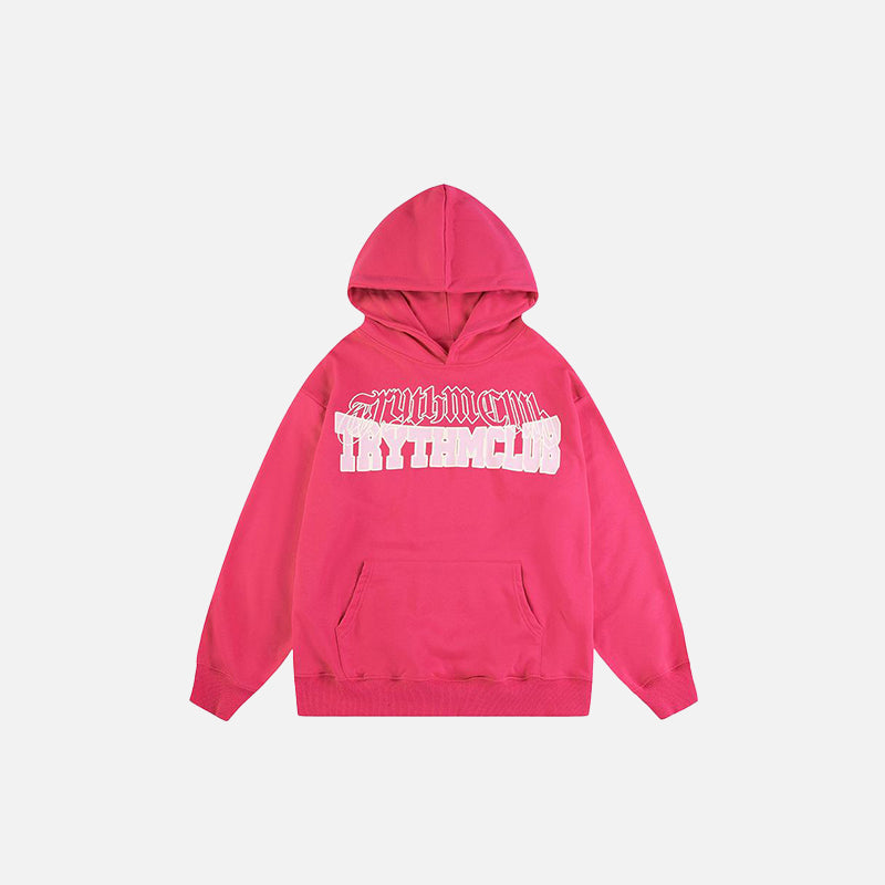 Hoodie mit Rosen-Grafikprint