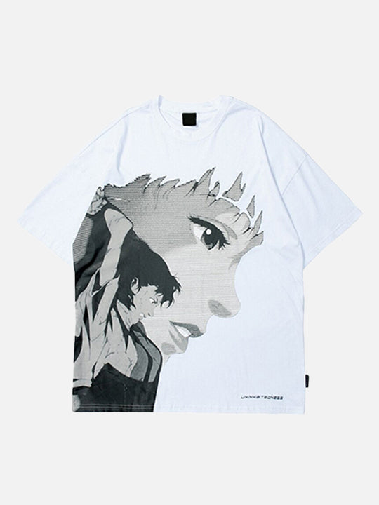 Anime-Mädchen-T-Shirt