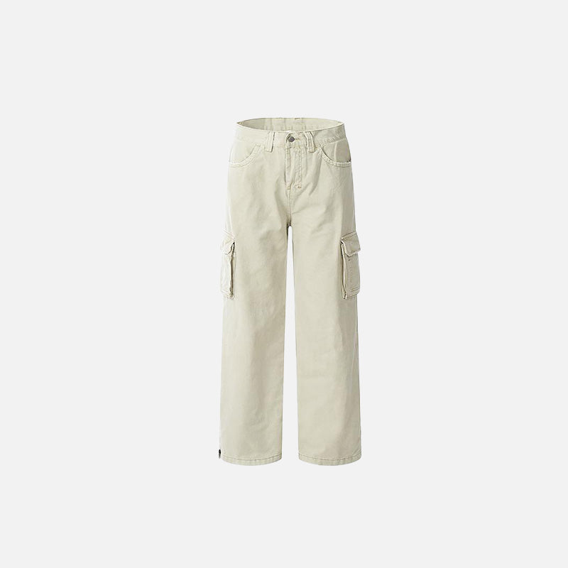 Gerade geschnittene, lockere Cargohose